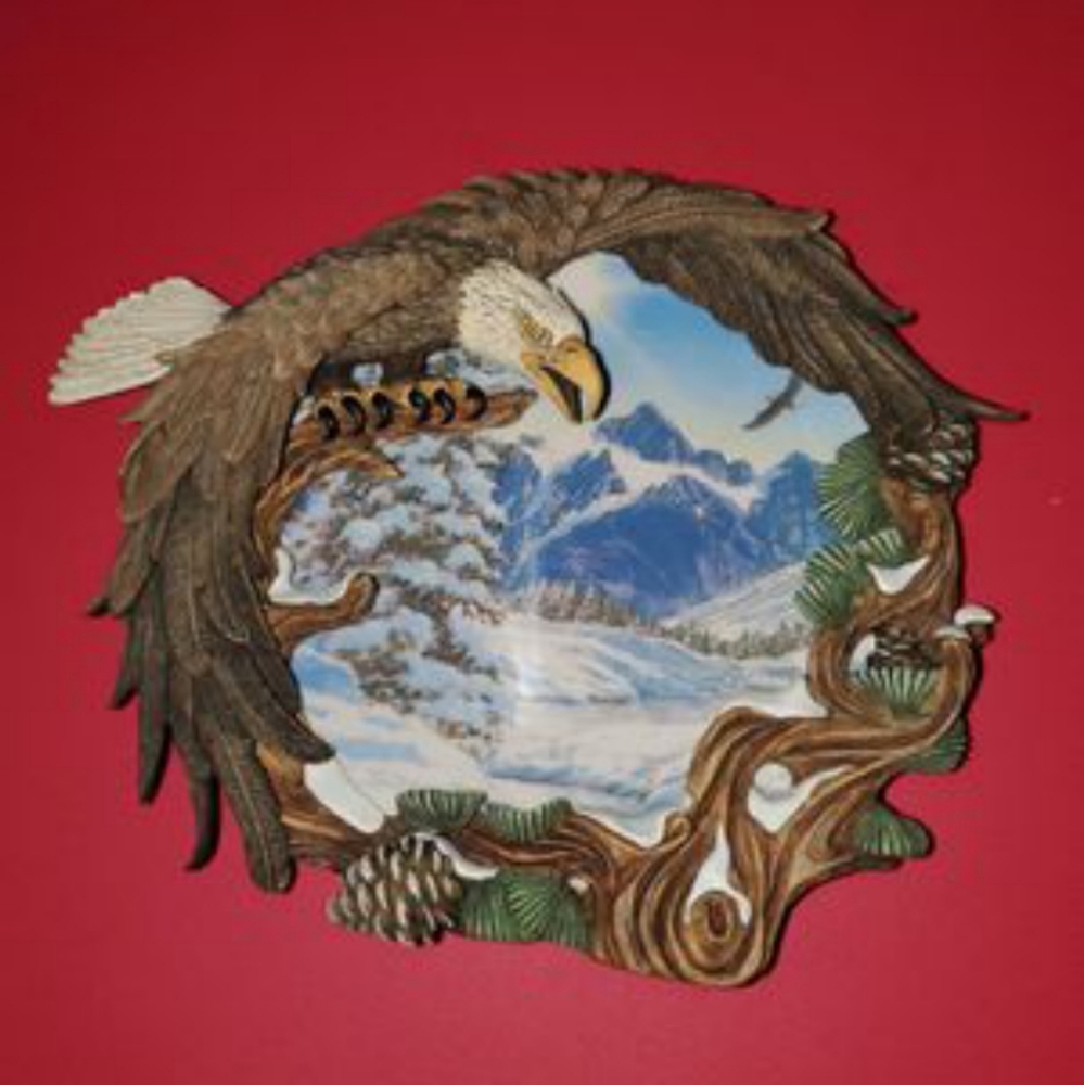 Hamilton Collection Eagle plate